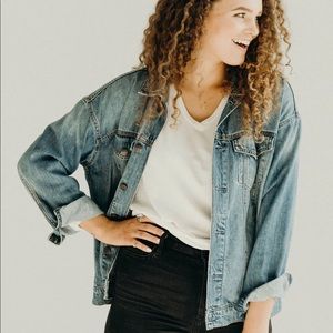 CJLA NWOT Hunter Jean Jacket